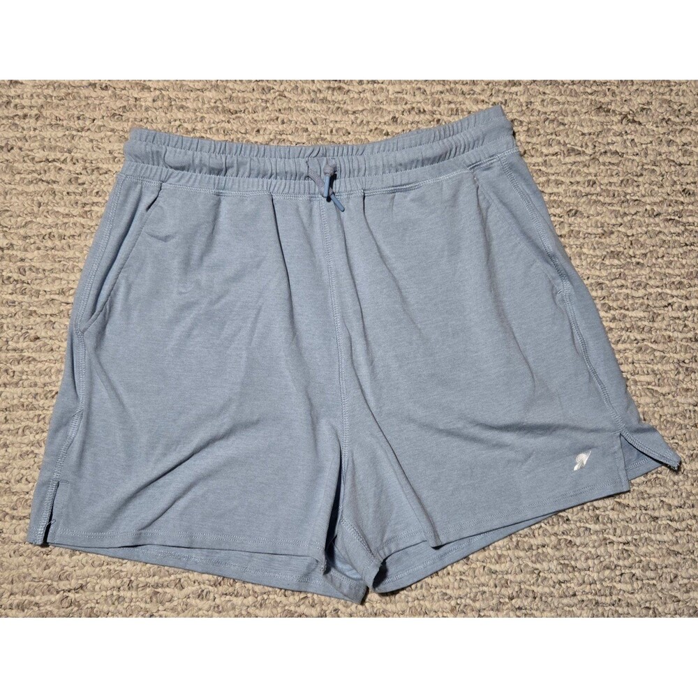 Fundamental Coast Athletic Shorts Women's size Small Blue  Pockets 3" inseam